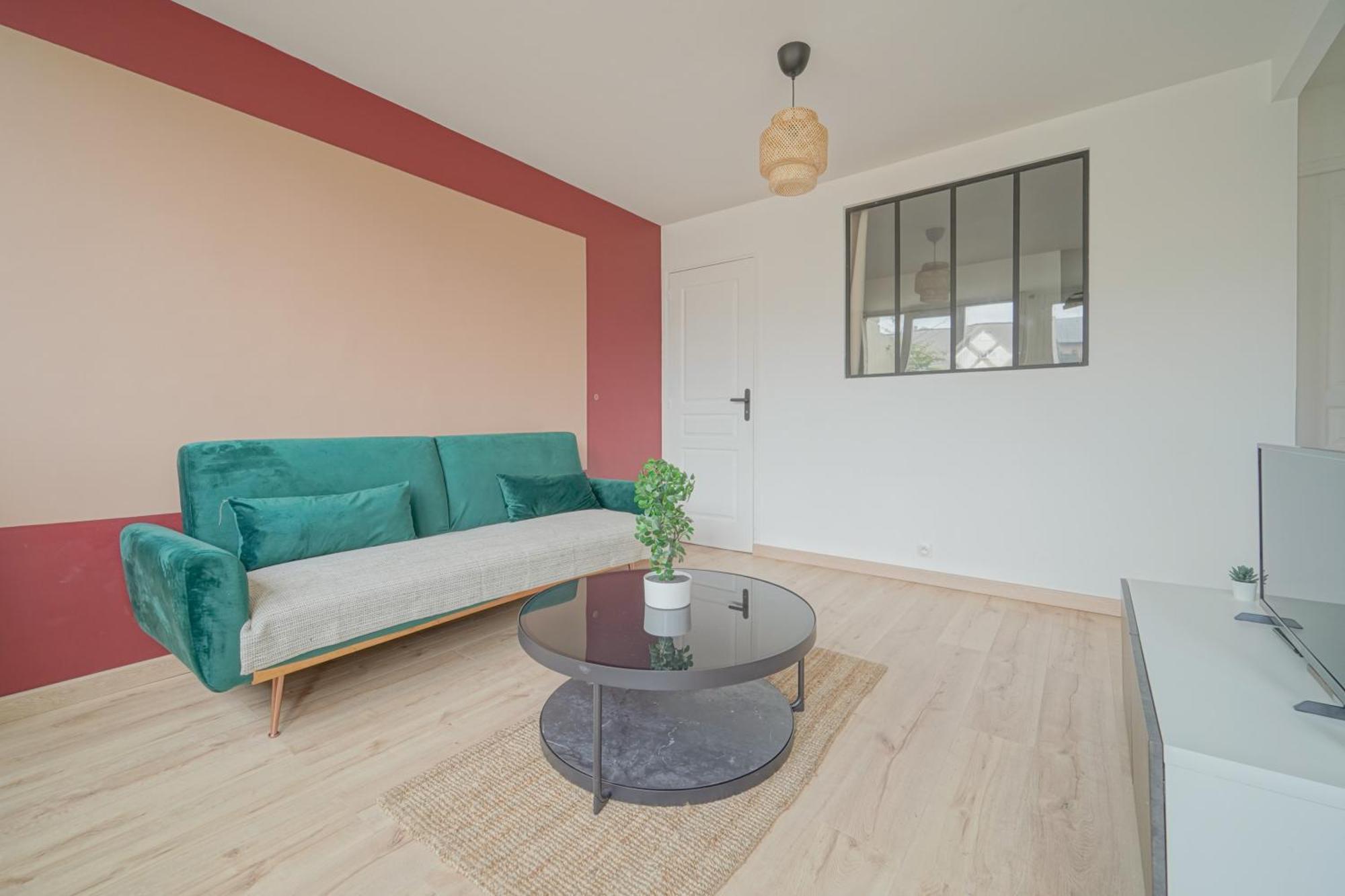 Апартаменти Complete 1Br With Balcony Only 5 Min. On Foot To Metro By Doorman Сент-Уан Екстер'єр фото